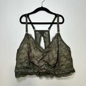 Torrid Olive Lace Bralette